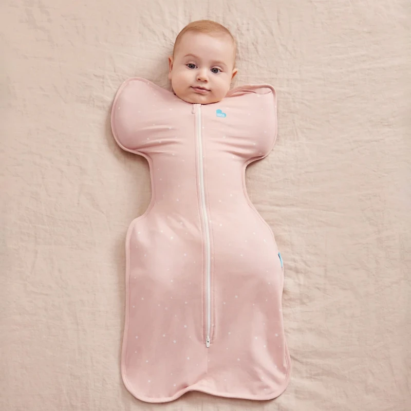 Swaddle Up Organique Small 8-13lb - Rose Étoilé