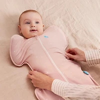 Organic Swaddle Up Small 8-13lb - Starry Pink