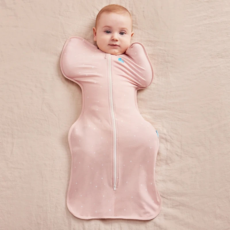 Swaddle Up Organique Small 8-13lb - Rose Étoilé