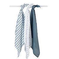 3pk Blueberries-cotton Muslin