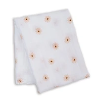 Daisies-cotton Muslin Swaddle