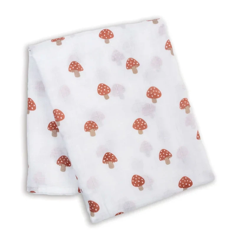 Couverture Mousseline - Champigons