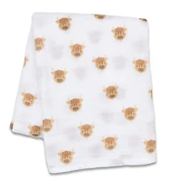Couverture Mousseline - Vache Highland