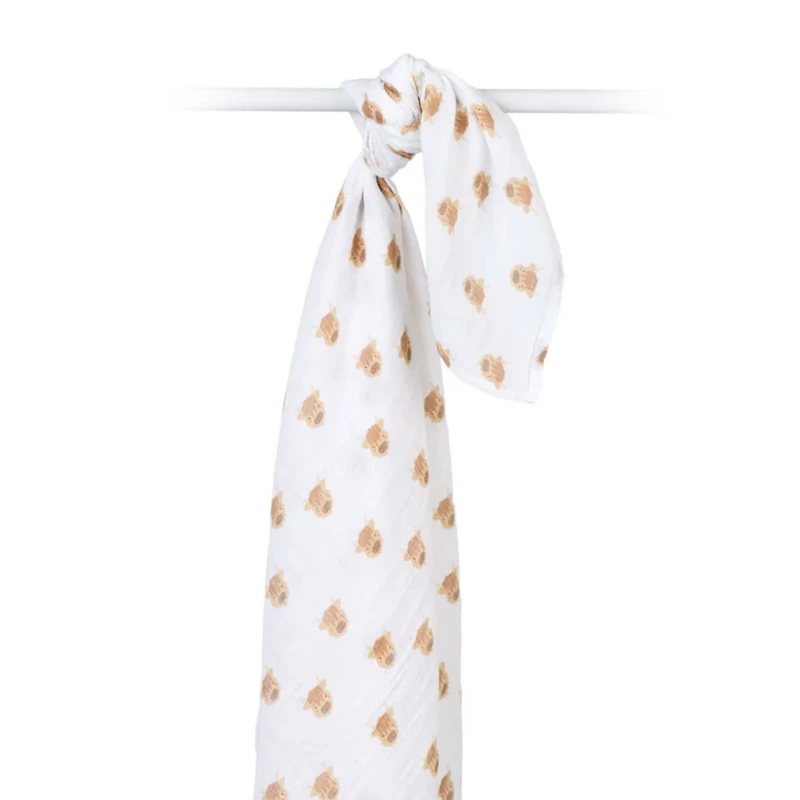 Couverture Mousseline - Vache Highland