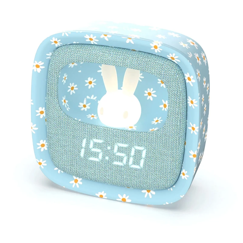 Billy Clock - Blue Flowers