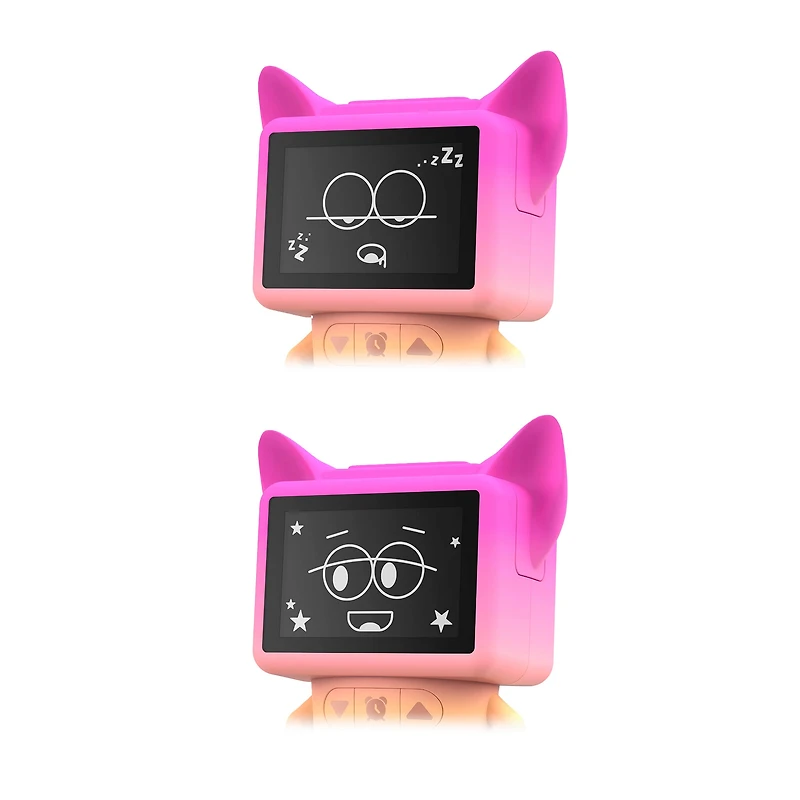 Dancing Clock -  Pink