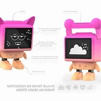 Dancing Clock -  Pink