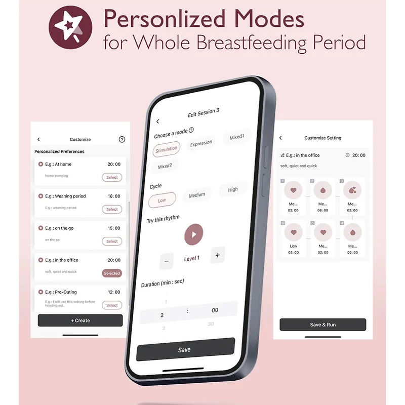 Tire-lait Portable M9 Mobile Flow Mains Libres- Double