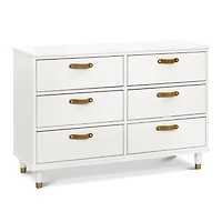 Tanner 6-Drawer Dresser - Warm White