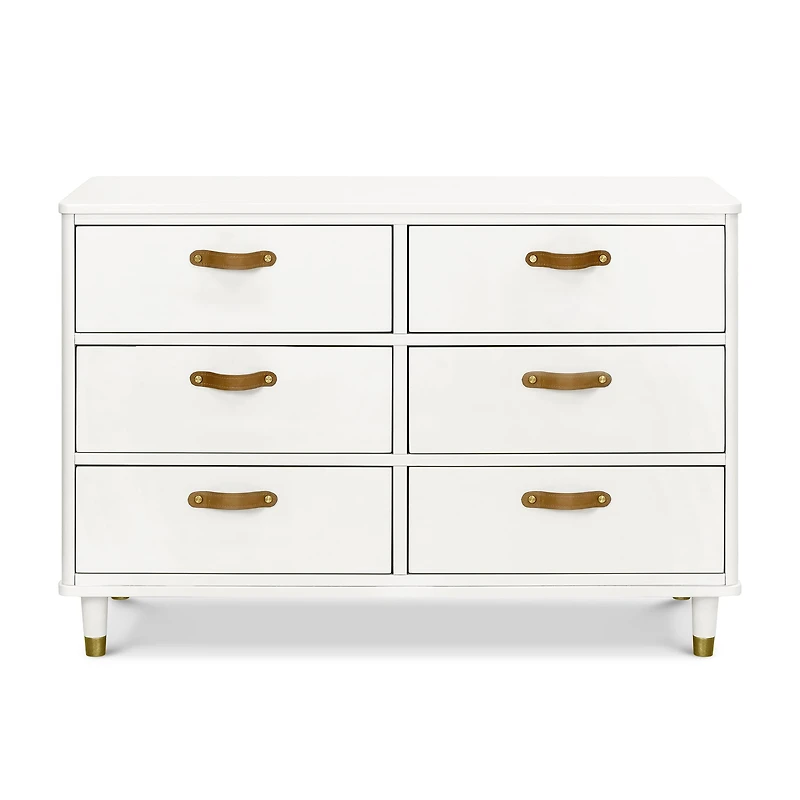 Commode 6 Tiroirs Tanner - Blanc Chaud
