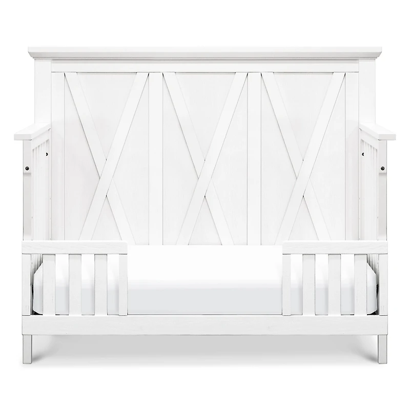 Couchette Évolutive 3 en 1 Emory Farmhouse - Blanc Lin
