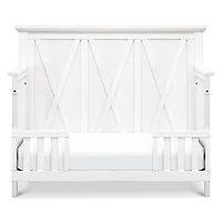 Couchette Évolutive 3 en 1 Emory Farmhouse - Blanc Lin