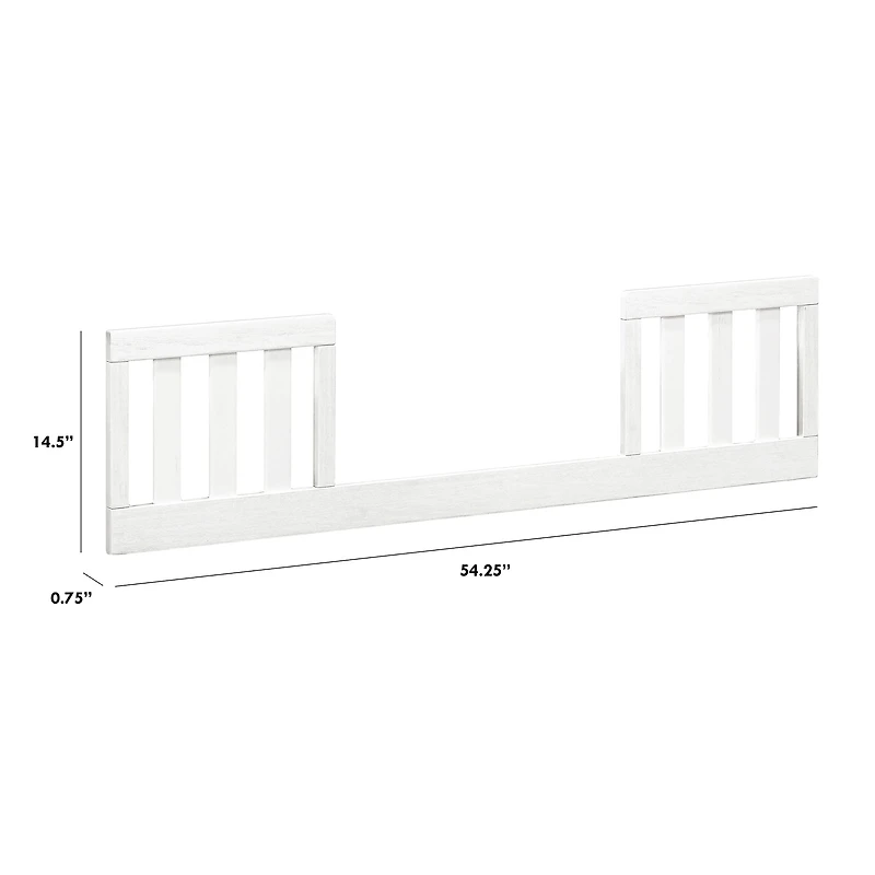Toddler Bed Conversion Kit - Linen White