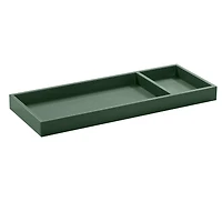 Universal Wide Removable Changing Tray - Forest Green