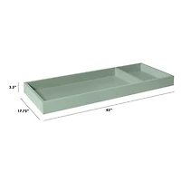 Universal Wide Removable Changing Tray - Light Sage