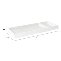 Plateau à Langer Universel Large Amovible - Blanc chaud