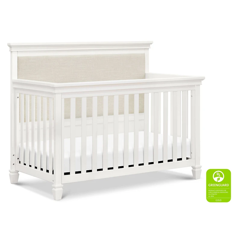Couchette Convertible 4 en 1 Darlington - Blanc Chaud