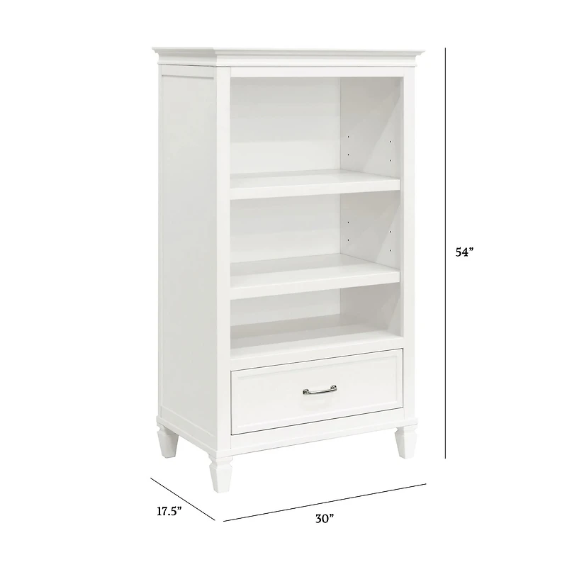 Darlington Bookcase - Warm White