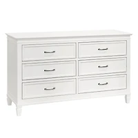 Darlington 6-Drawer Dresser - Warm White