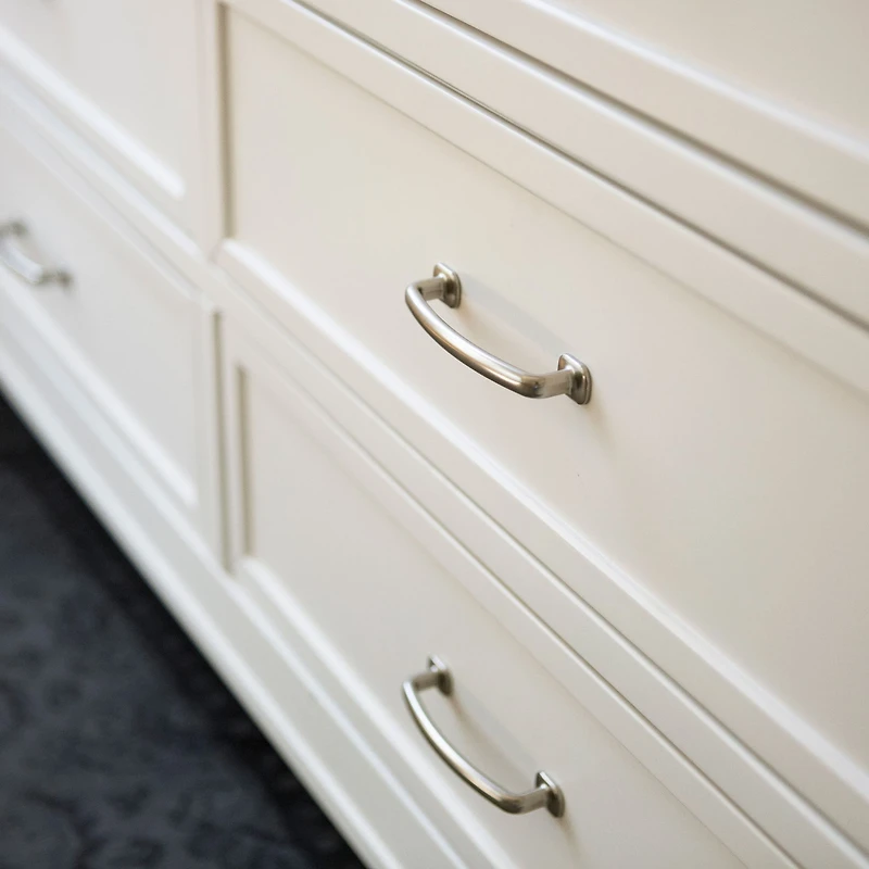 Commode 6 Tiroirs Darlington - Blanc Chaud