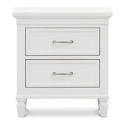 Table de Nuit Darlington - Blanc Chaud