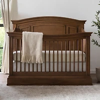 Couchette Convertible 4 en 1 Durham - Brun