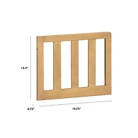 Mini Toddler Bed Conversion Kit (Otto) - Honey