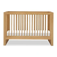 Nantucket 3-in-1 Convertible Crib with Toddler Bed Conversion Kit - Honey