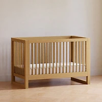 Nantucket 3-in-1 Convertible Crib with Toddler Bed Conversion Kit - Honey