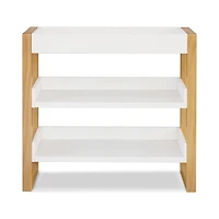 Nantucket Changing Table - Warm White / Honey