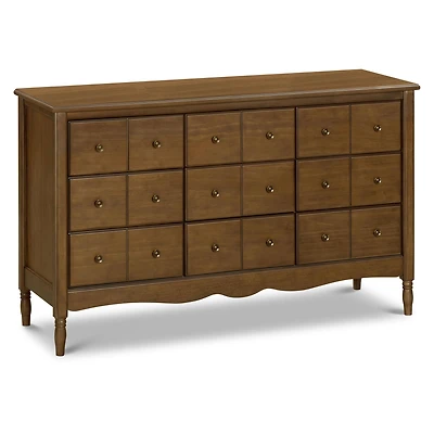 Liberty 9 Drawers Dresser -  Natural Walnut 