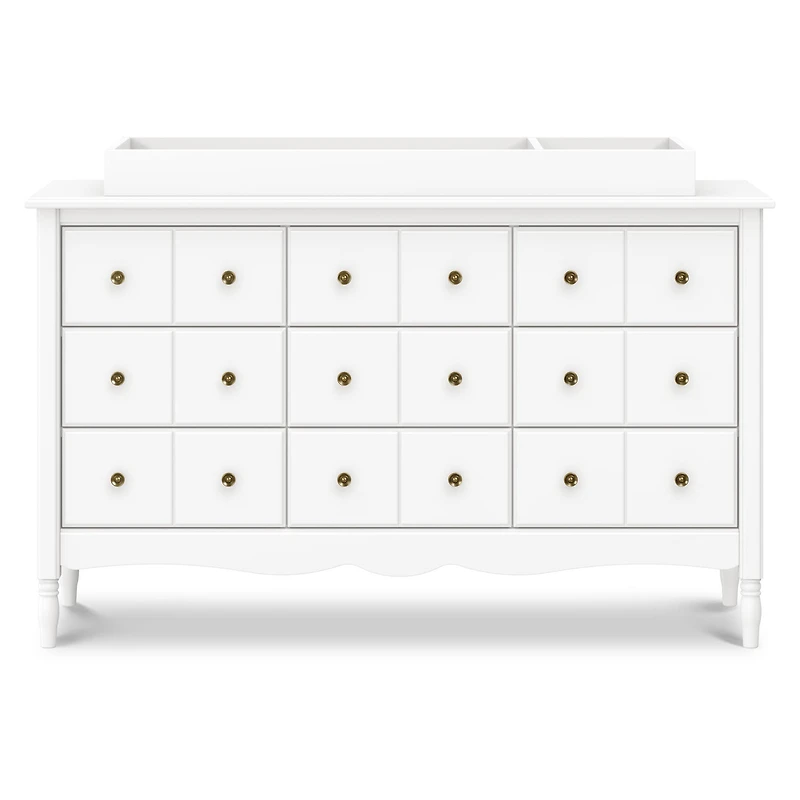 Liberty 9 Drawers Dresser -  Warm White  