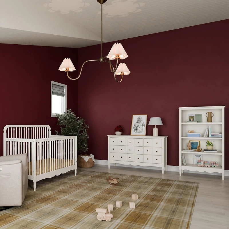 Bureau 9 Tiroirs Liberty - Blanc Chaud