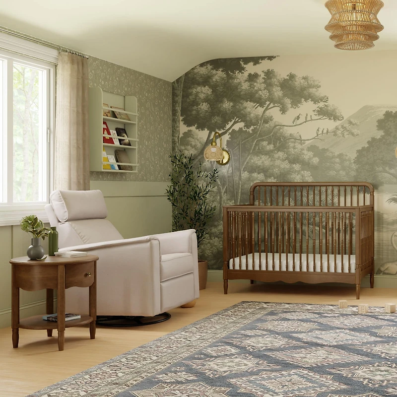 Couchette 4-en-1 - Noyer Liberty