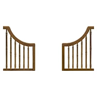 Toddler Bed Conversion Kit - Natural Walnut