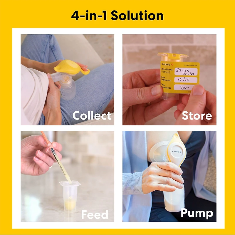 Tire-lait Harmony avec ensemble de Collecte et d’alimentation de Colostrum