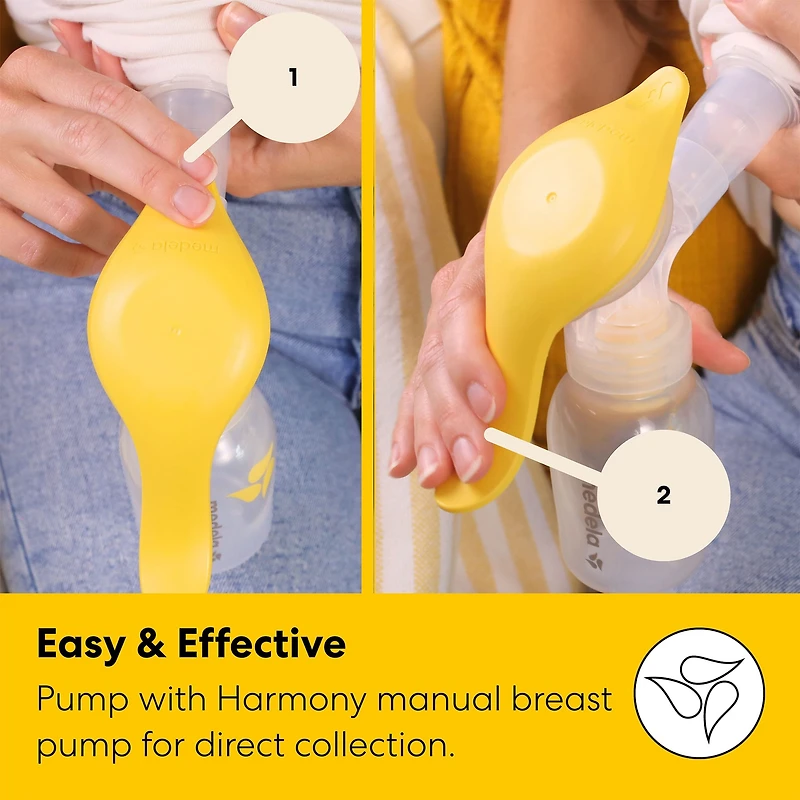 Harmony Manual Breast Pump with Colostrum Collection and Feeding Kit,