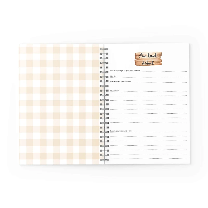 Mon Journal Grossesse - Tartan