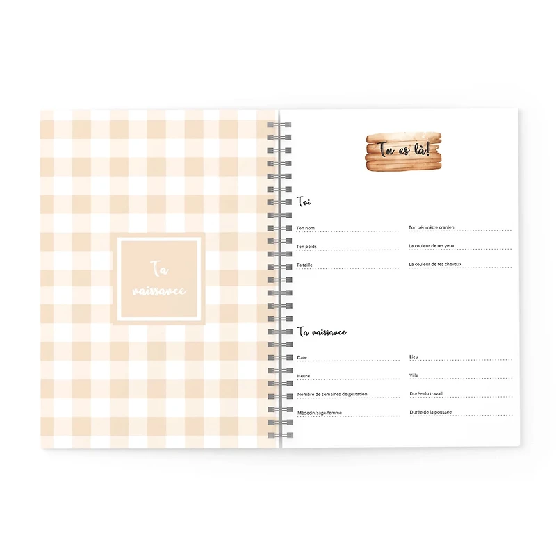 Mon Journal Grossesse - Tartan