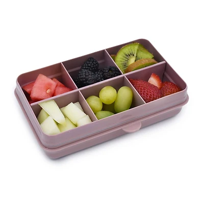 Snackle Box - 6 Compartment - Pink