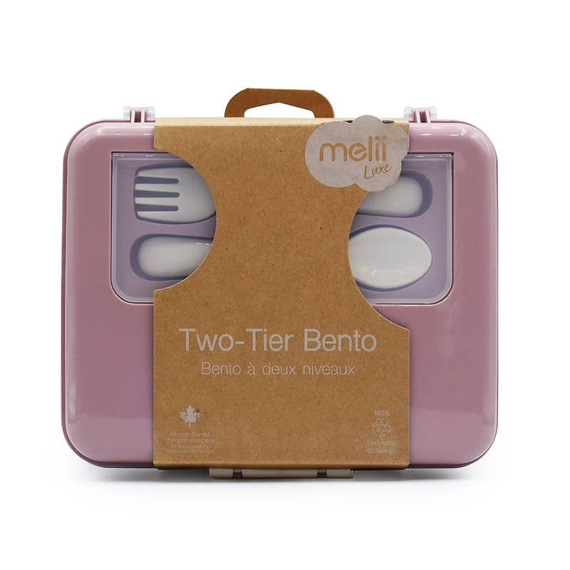 Two Tier Bento - Pink
