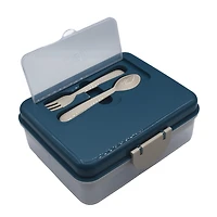 Two Tier Bento - Dark Blue