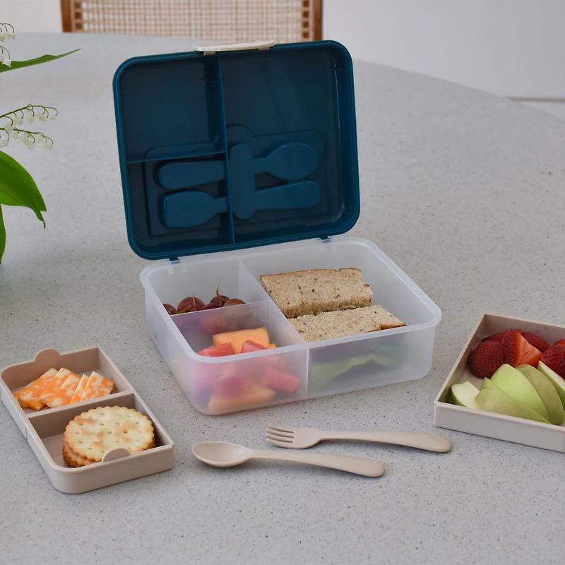 Two Tier Bento - Dark Blue