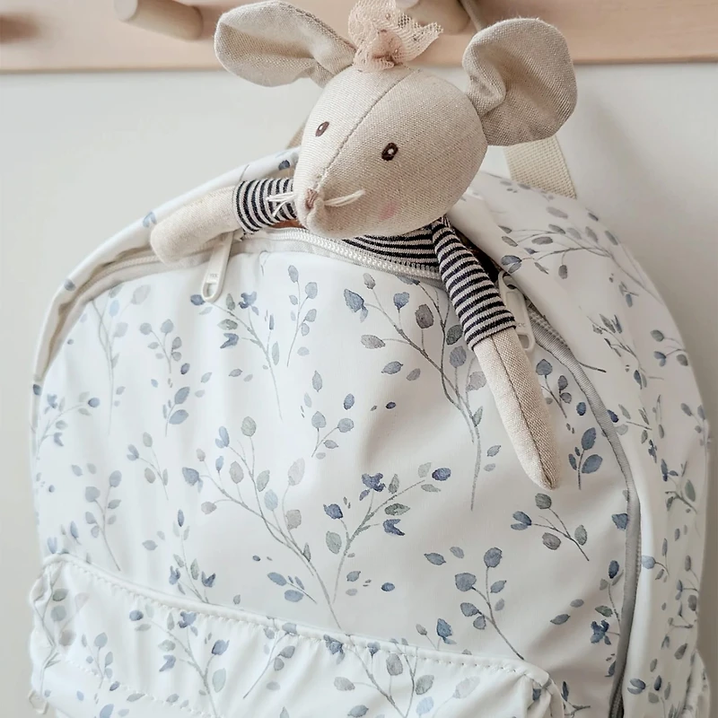 Mini Backpack-Delicate Flowers