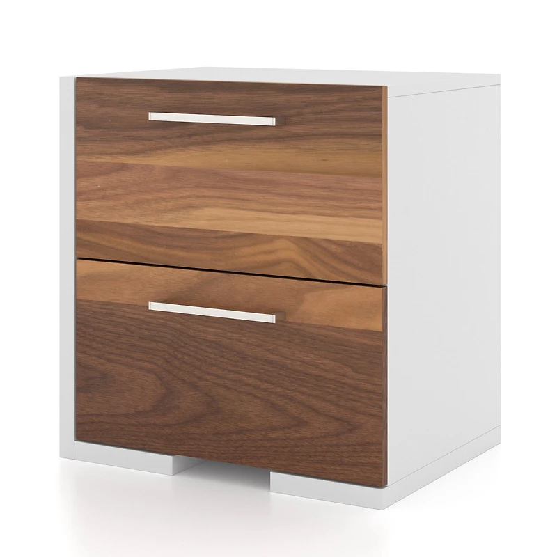 Nightstand - White Walnut