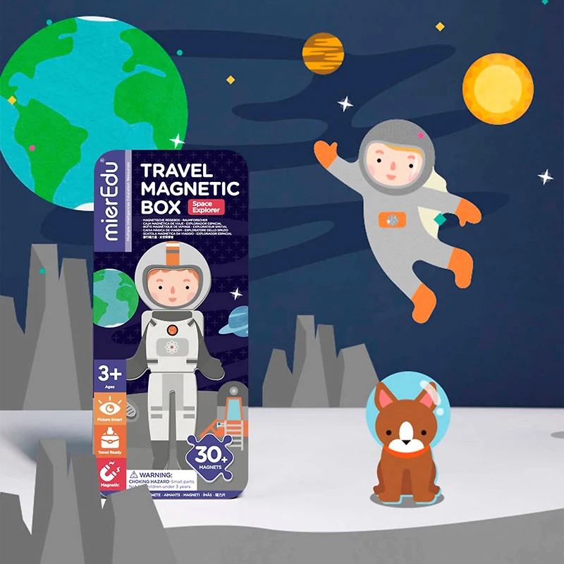 Boite Magnétique de Voyage Aventuriers de l'Espace