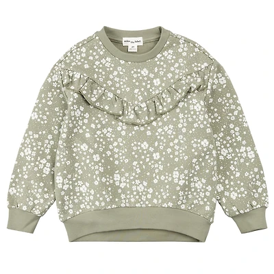 Floral Sweatshirt 2-6x