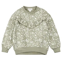 Floral Sweatshirt 2-6x
