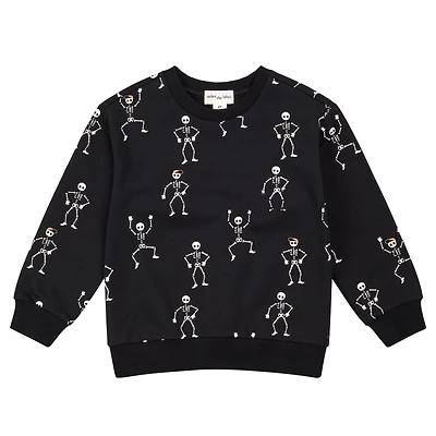 Gilet Ouaté Squelettes 2-10ans