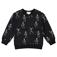 Gilet Ouaté Squelettes 2-10ans